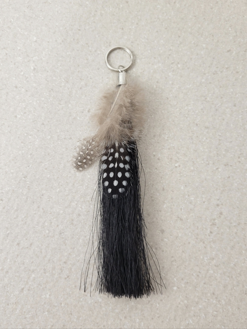 Horse Hair | Average Tassel Keychain